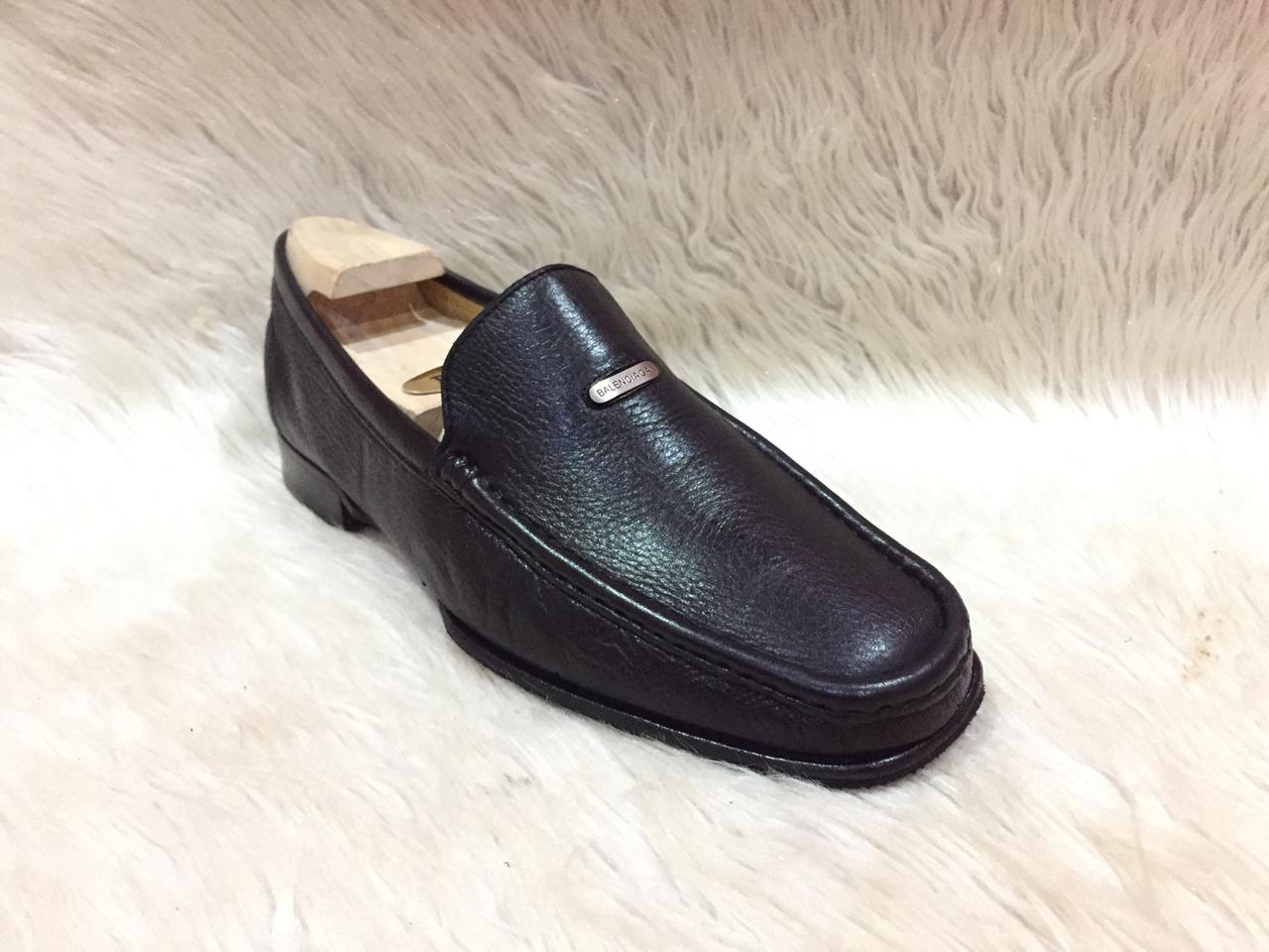 Balenciaga leather loafers