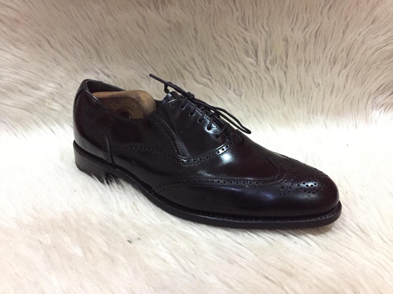 Dexter black shell cordovan