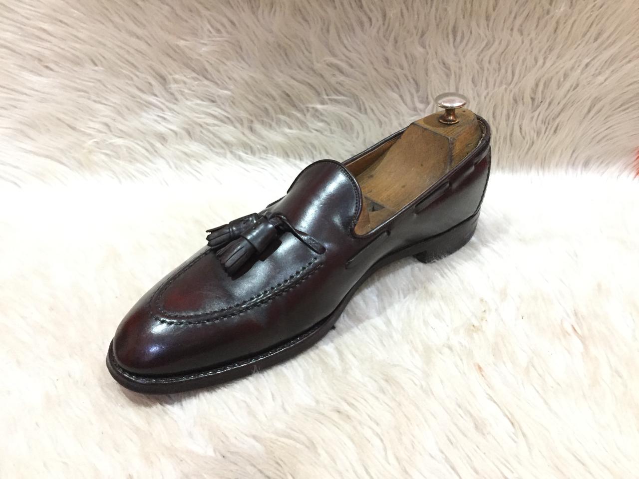 Alden Shell Cordovan Tassel Loafers