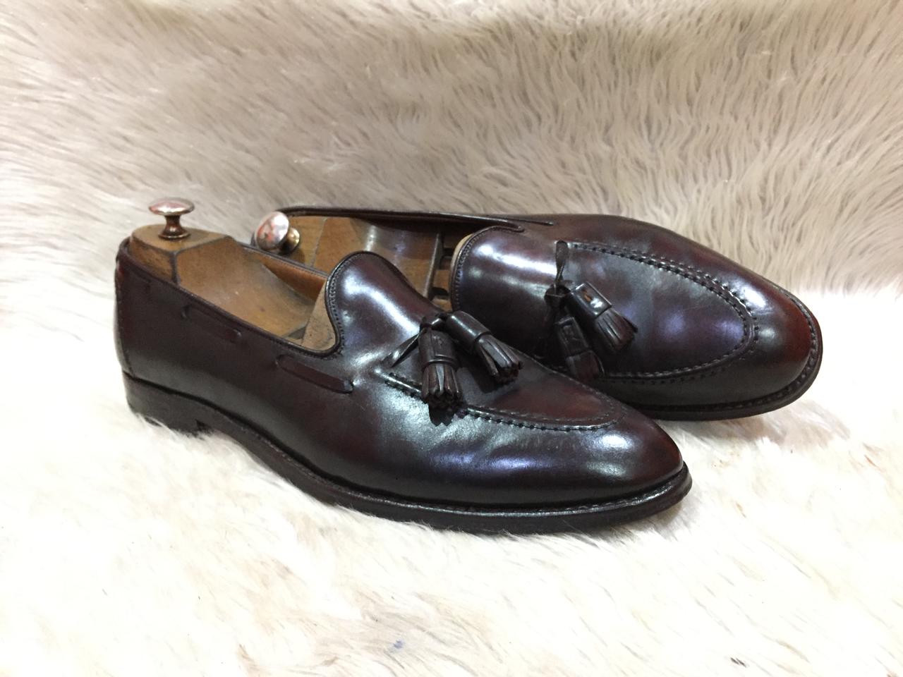 Alden Shell Cordovan Tassel Loafers