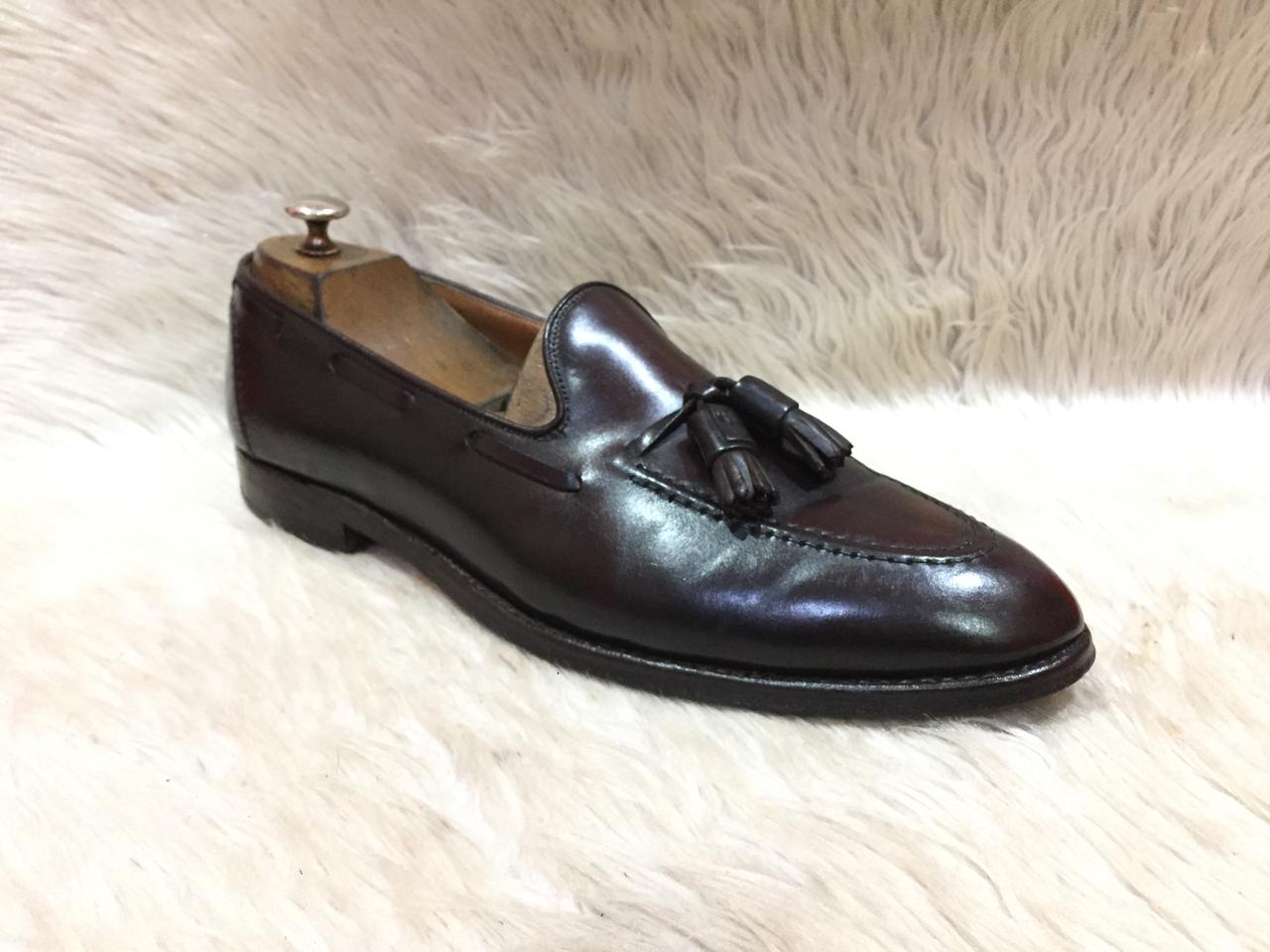 Alden Shell Cordovan Tassel Loafers