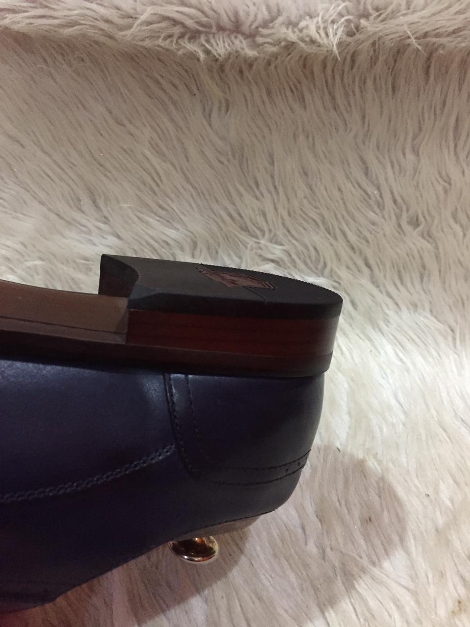 Florsheim Navy Blue Leather