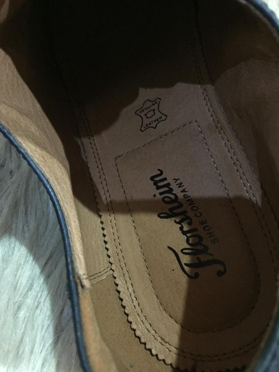 Florsheim Navy Blue Leather