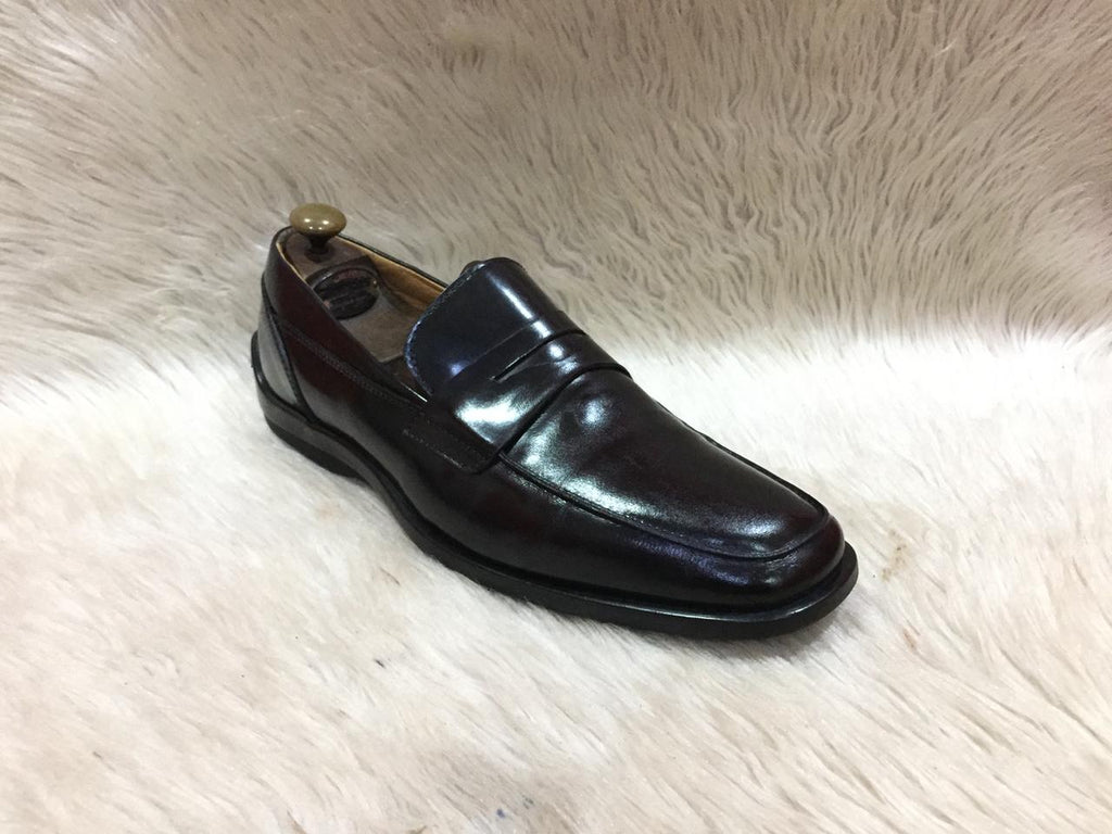 Ayestaran Black Leather Penny Loafers