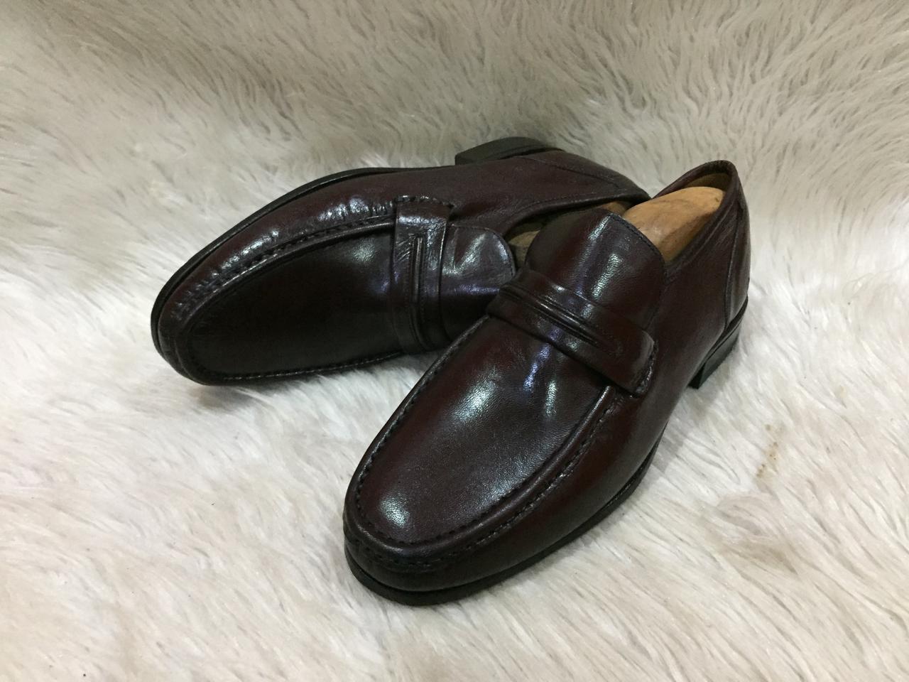 Bostonian Como moc toe strap loafer