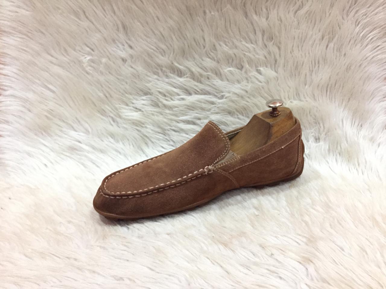 Geox Tan Melbourne Moccasin