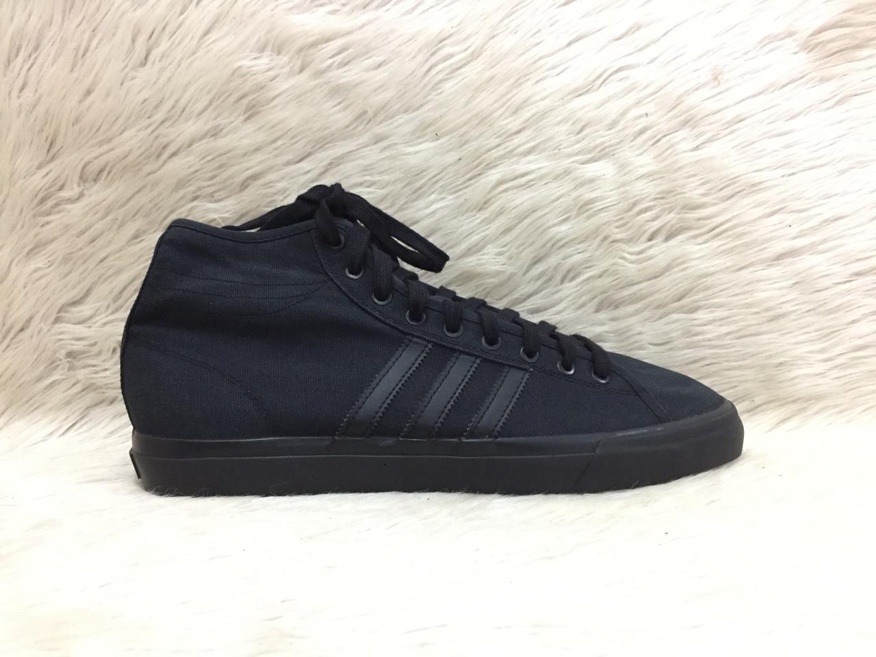 Adidas MATCHCOURT HIGH RX Black Gum Skateboard Sneaker